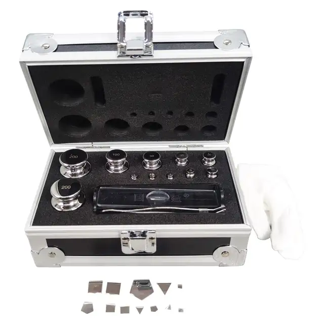 F1 Grade 1mg-200g Stainless Steel Calibration Weight Kit 251095 - Photo 5