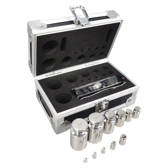 F1 Grade 1mg-200g Stainless Steel Calibration Weight Kit 251095 - Photo 8