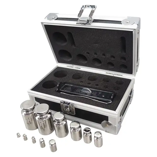 F1 Grade 1mg-200g Stainless Steel Calibration Weight Kit 251095 - Photo 9