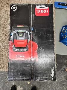 TORO Lawn Mower 22' 60V Max 53cm 'BRAND NEW IN THE BOX'.