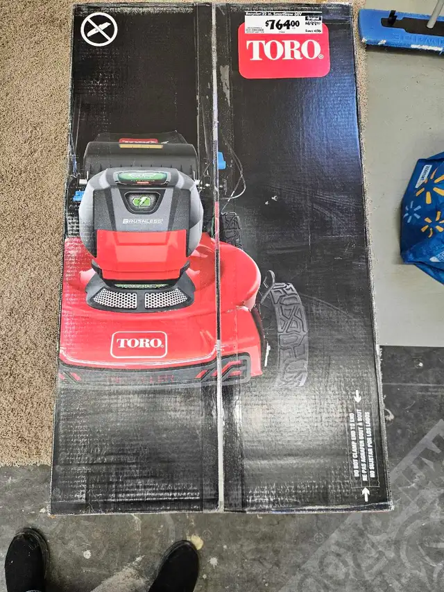 TORO Lawn Mower 22' 60V Max 53cm 'BRAND NEW IN THE BOX'. - Photo 4