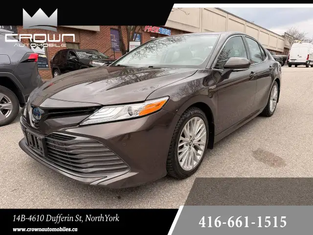 2020 Toyota Camry Hybrid XLE Auto, LEATHER, SUNROOF, NAVIGATION