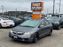 2009 Honda Civic EX-L, LEATHER, MANUAL, WHEELS, ONLY 151KMS, CER