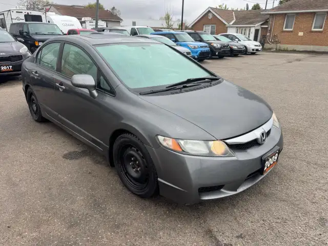 2009 Honda Civic EX-L, LEATHER, MANUAL, WHEELS, ONLY 151KMS, CER - Photo 7
