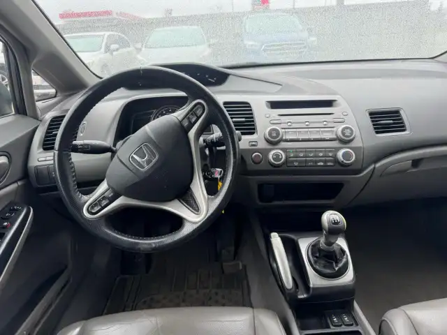 2009 Honda Civic EX-L, LEATHER, MANUAL, WHEELS, ONLY 151KMS, CER - Photo 13