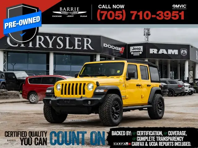 2020 Jeep Wrangler Unlimited Sport