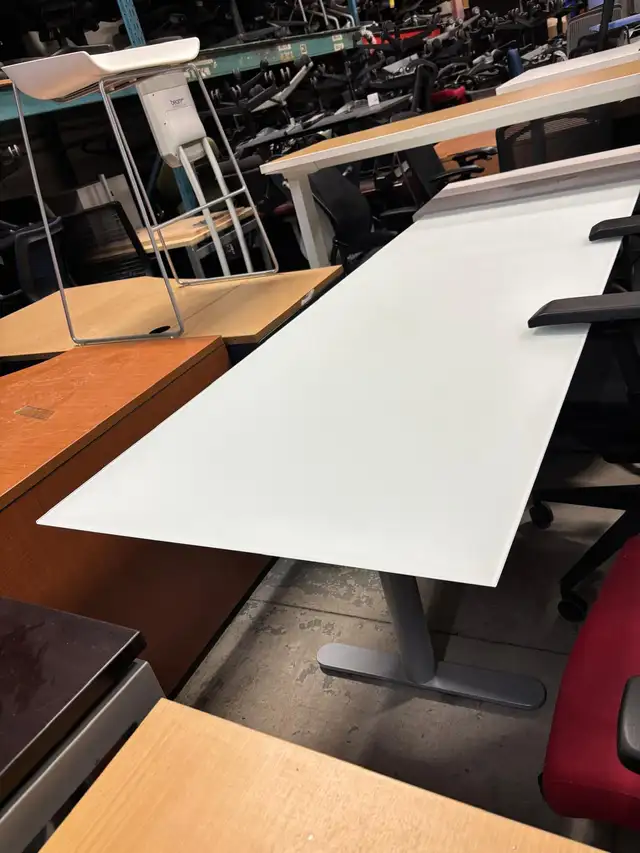 Steelcase Glass Table – Modern Office Table | $350! - Photo 2