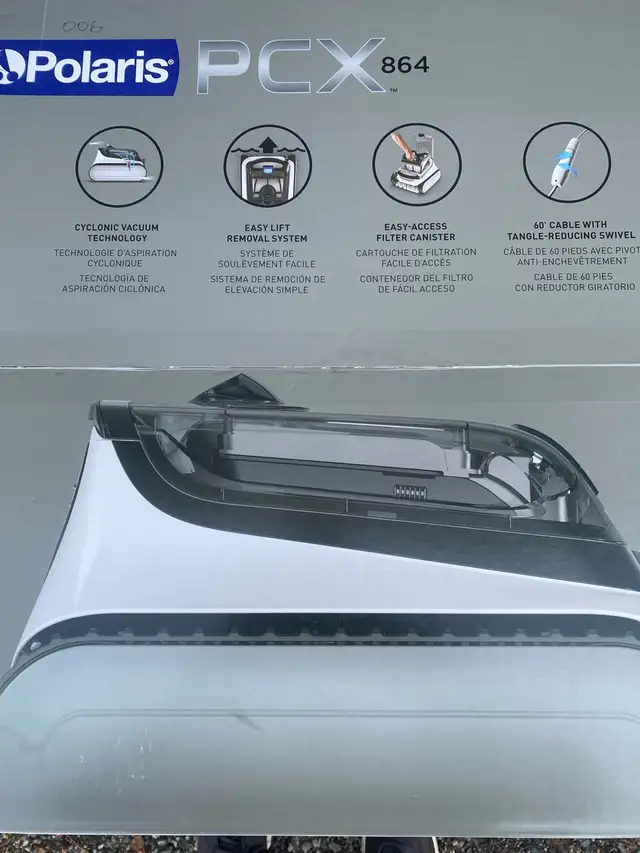 POLARIS ROBOTIC POOL CLEANER. MODEL #PCX864. NEW IN THE BOX - Photo 3
