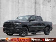 2026 Ram 1500 Sport Night Edition Crew 4x4 Sunroof Nav