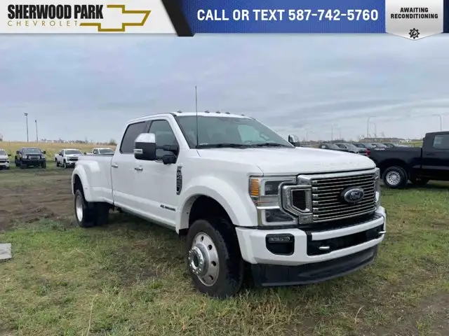 2021 Ford Super Duty F-450 DRW Platinum 6.7L Powerstroke