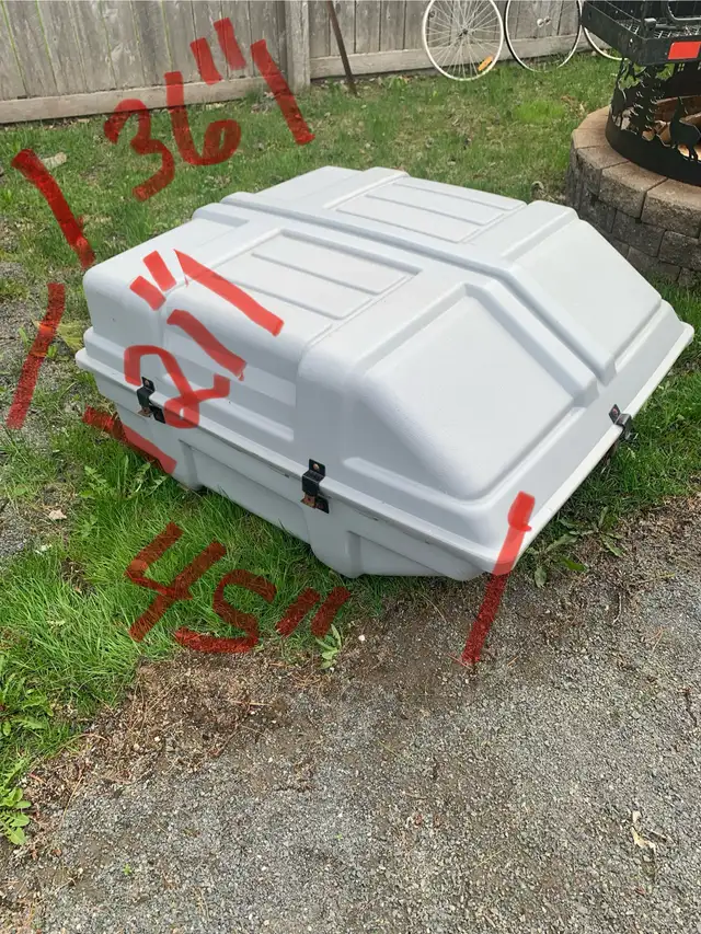 grey cargo box