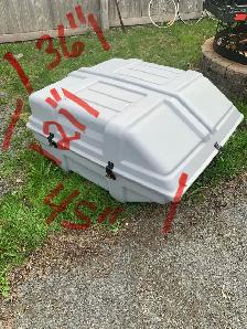 grey cargo box