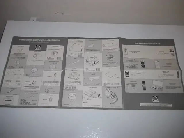 1982 Moto-Ski Mirage Snowmobile Original Buyers Package - Photo 2