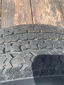 two 175/80R 13" trailer tires,perfect for spare tires 5 X 114.3 - Photo 4