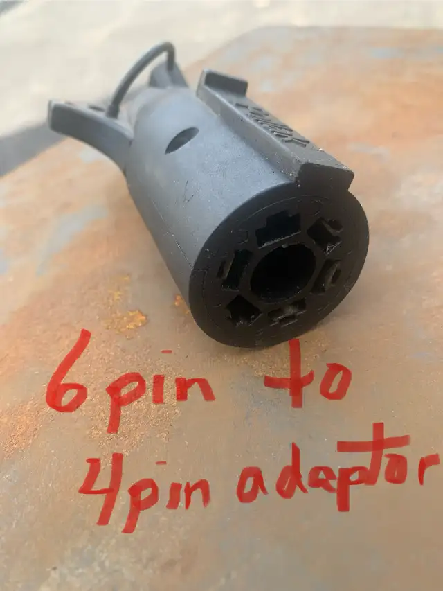 6 pin to 4 pin trailer adapter