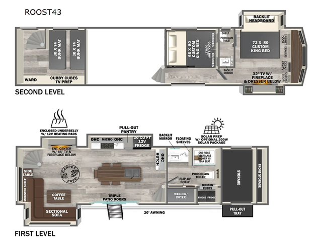 2026 Forest River RV Wildwood Heritage Glen ROOST43 - Photo 2