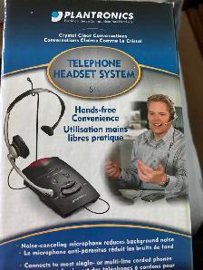 Telephone Headset Plantronics