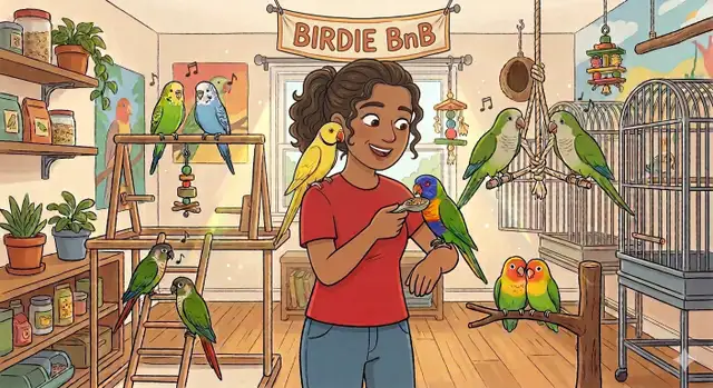 Bird sitter / Bird boarding / Pet sitter / Pet boarding