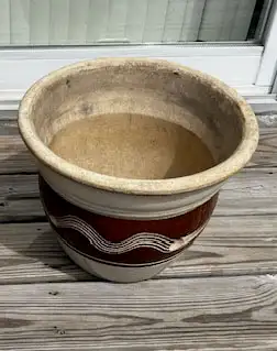 Vase antique en bois solide 25$ artisanal, A1,  1 prime - Photo 5