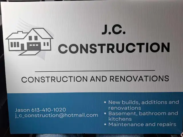 Labourers and carpenters needed