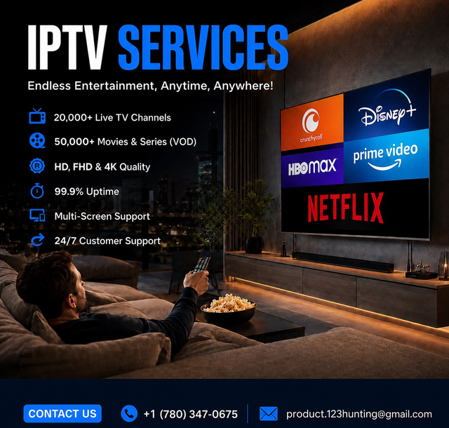 Latest huge 4k I.PT.V channels