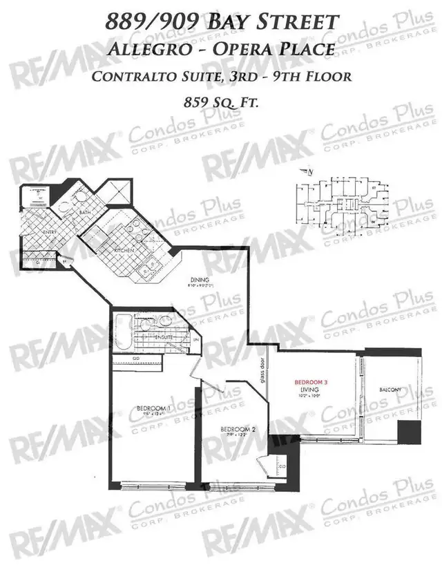 Downtown Toronto 3BR 2BA Condo Near UofT | Furnished   Parking - Photo 7