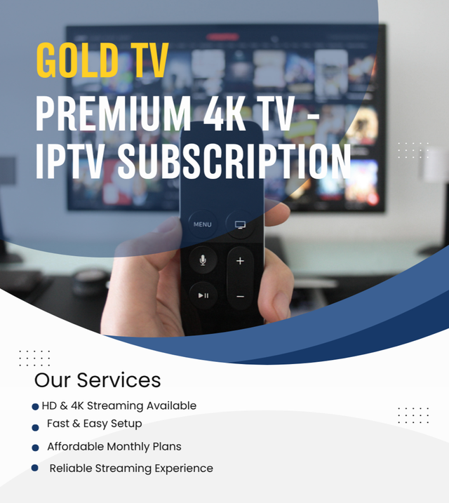 Killer 4k I.P.T.V service - No buffering