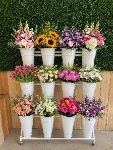 Flower Bar Rental Stand Decor - Photo 3