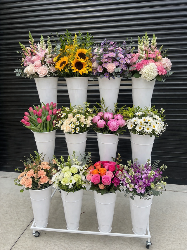 Flower Bar Rental Stand Decor - Photo 4