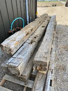 150 year old barn beams