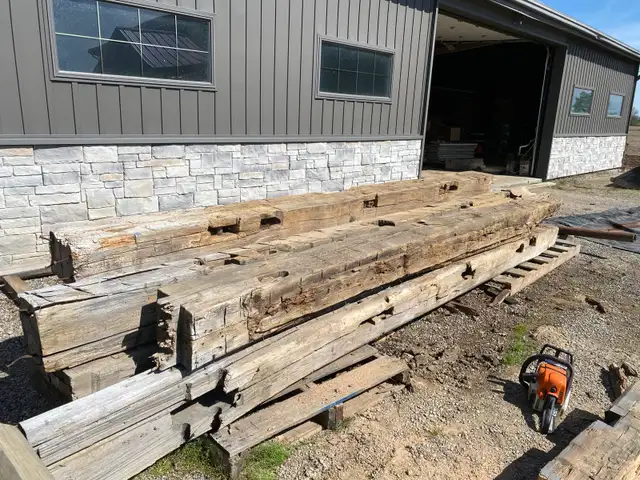 150 year old barn beams - Photo 2