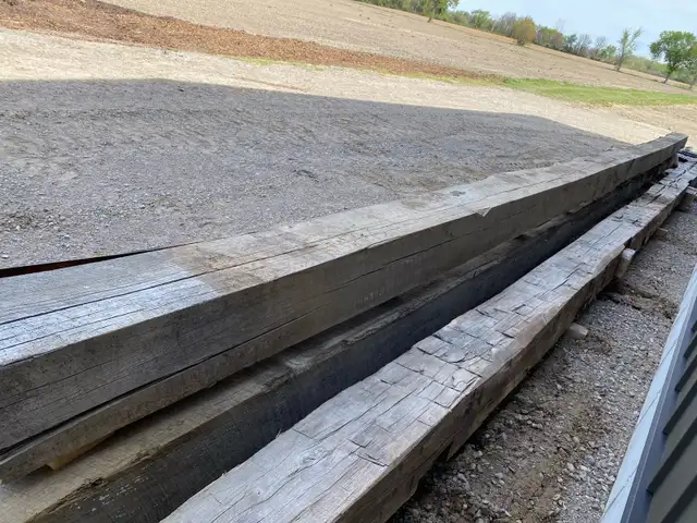 150 year old barn beams - Photo 6