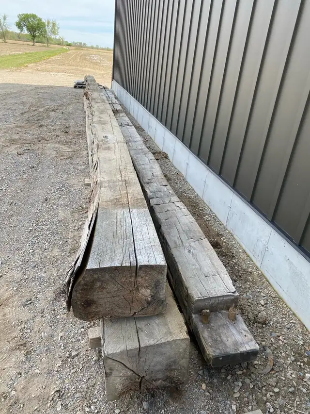 150 year old barn beams - Photo 8