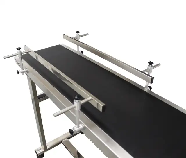 17715.7inch PVC Belt Conveyor with Double Guardrail 230578 - Photo 7