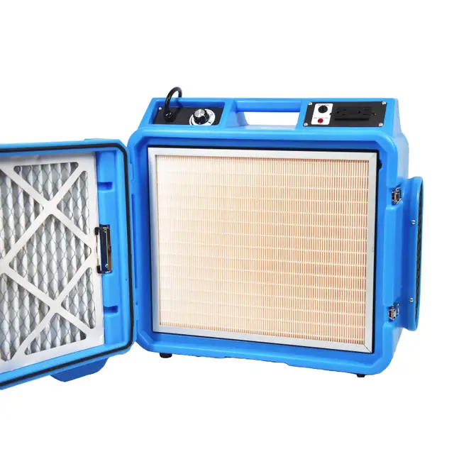 800CFM Air Scrubber ETL 1/4HP Air Purifier Fan Blower Commercial - Photo 4