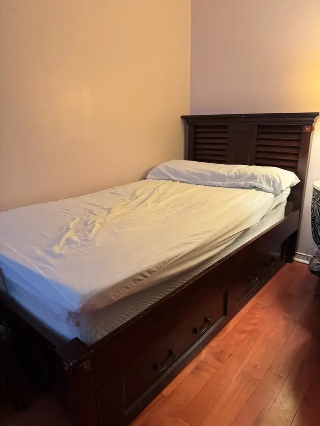 Bombay Trundle Bed Twin with mattress - Photo 2