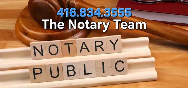 Notary Public and Oath Commissioner GTA