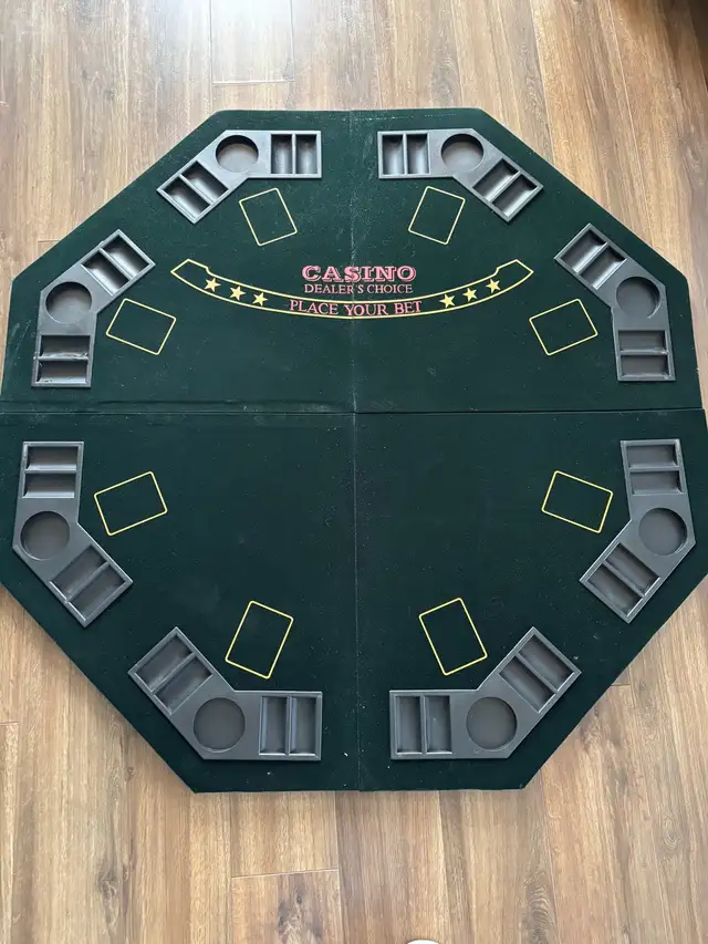 Poker table top