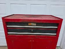 Craftsman Sears 2 Drawers Intermediate Toolbox Tool Chrst Divide