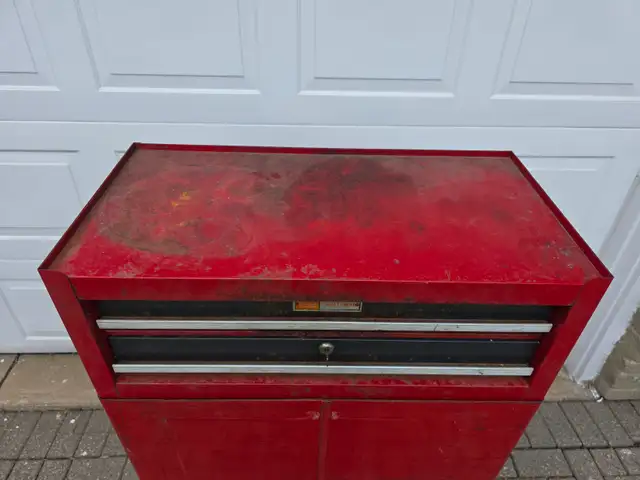 Craftsman Sears 2 Drawers Intermediate Toolbox Tool Chrst Divide - Photo 3