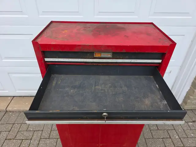 Craftsman Sears 2 Drawers Intermediate Toolbox Tool Chrst Divide - Photo 6
