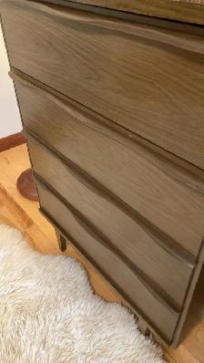 Mid century modern Dresser Commode 4 tiroirs. Teak teck lamp NOT - Photo 4