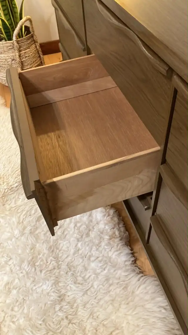 Mid century. Crédence, buffet, commode, bahut TV. Lampe teak tec - Photo 6