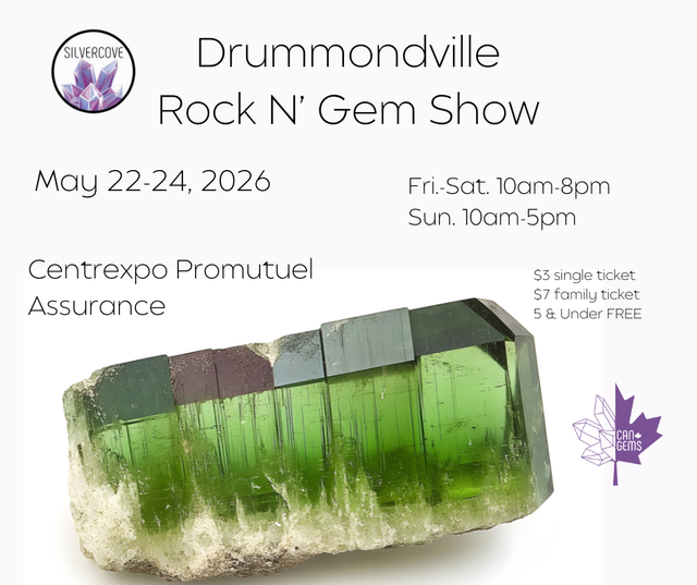 Bilingual Temp Help Needed – Drummondville Rock N’ Gem Show - Photo 2