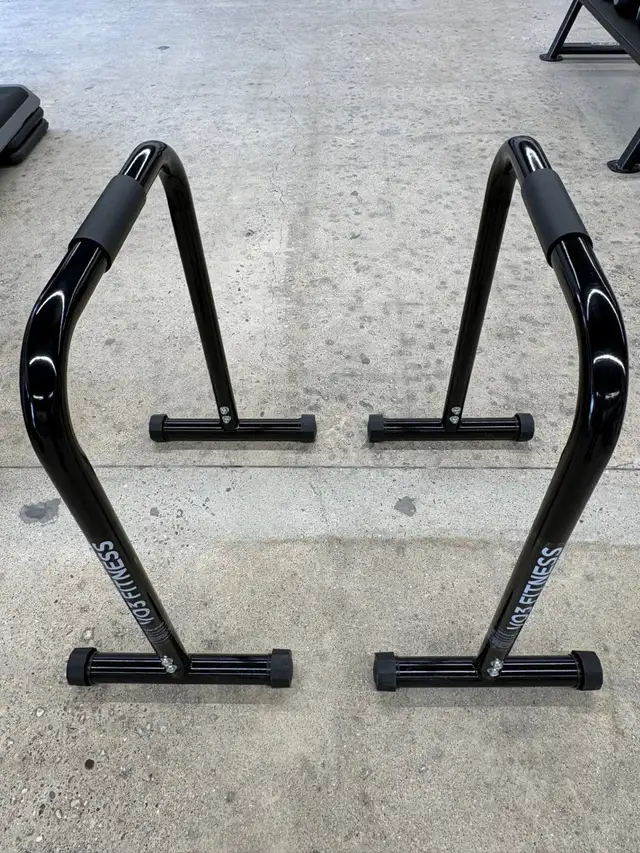 Gym parallel bars (dip bars)