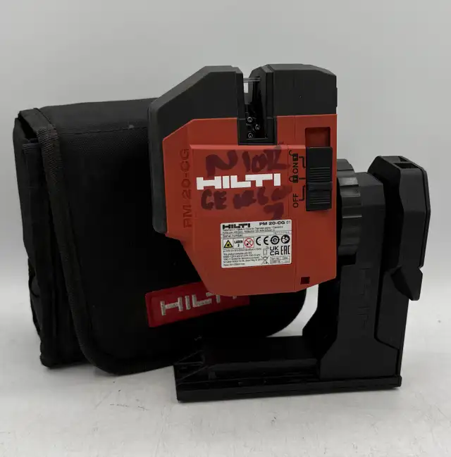 Hilti pm20-cg Portable Magnetic Laser Level with Case