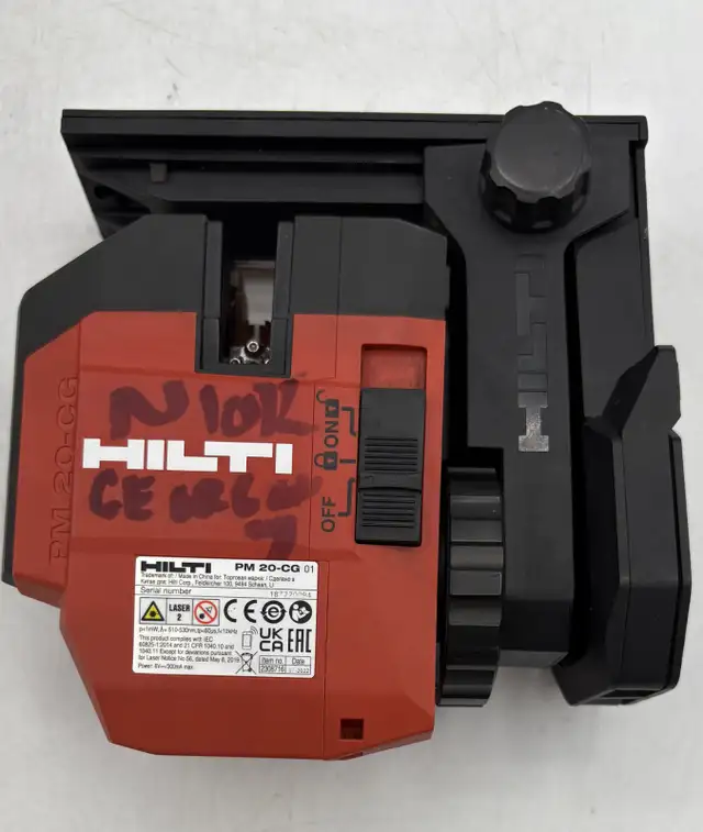 Hilti pm20-cg Portable Magnetic Laser Level with Case - Photo 5