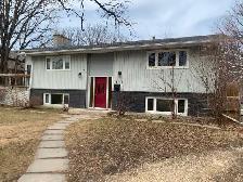 4 bedroom bi-level house with a sunroom for rent