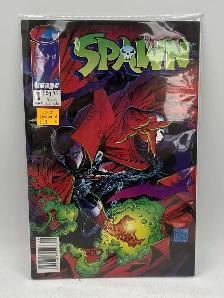 Spawn (NEWSSTAND) #1 Comic by Todd Mcfarlane 1992 (Ungraded)
