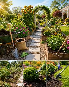 Spring Outdoor & Garden Cleanup — Plants, Soil, Fertilizer, Lawn